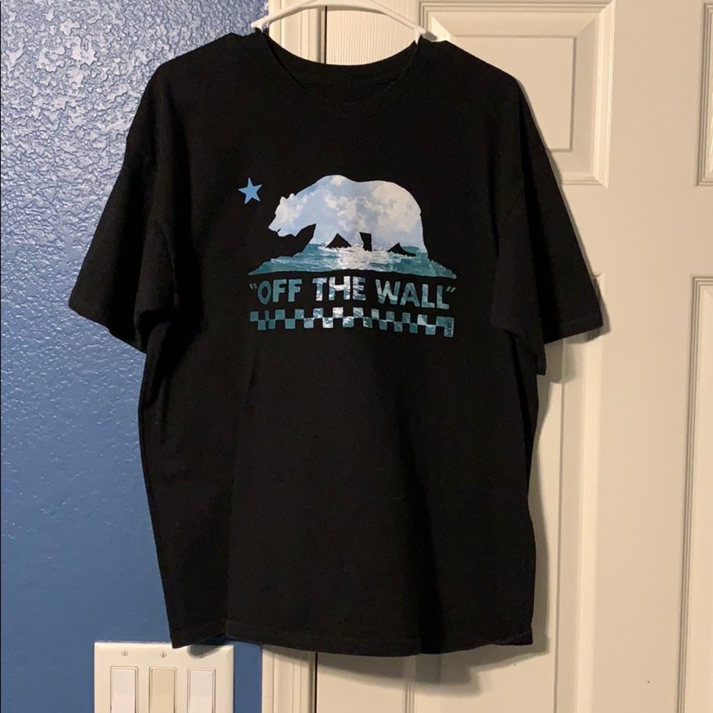 Vans Cali Bear Logo Tee LG